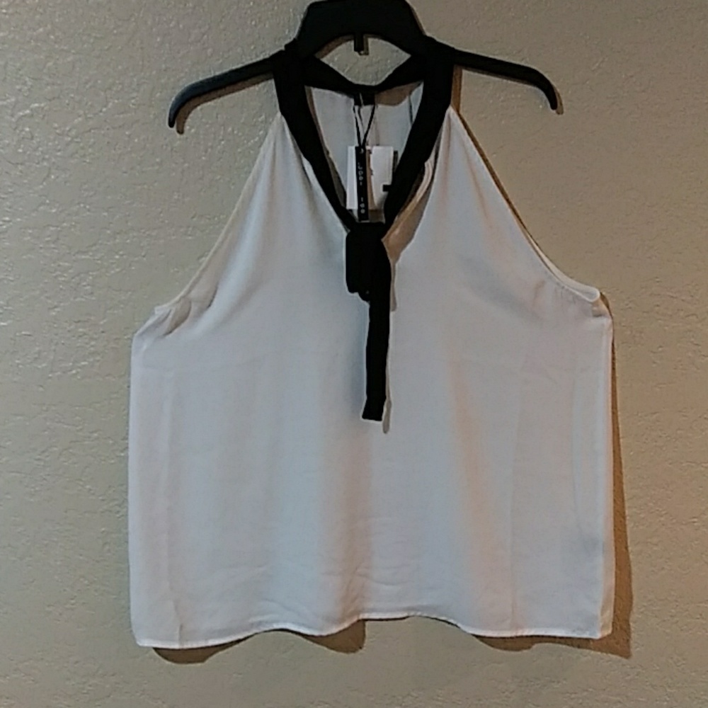 PAPER TEE SLEEVELESS COLLARED TOPS SIZE XL